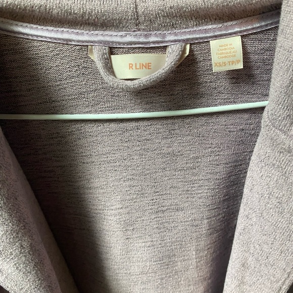 Small purple R-line house robe - Picture 4 of 6